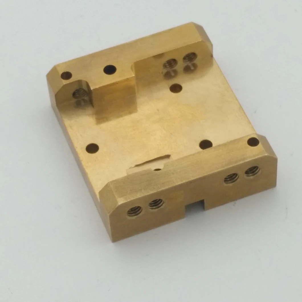 Copper 5 Axis CNC Machinery Milling Parts Service Produced Part