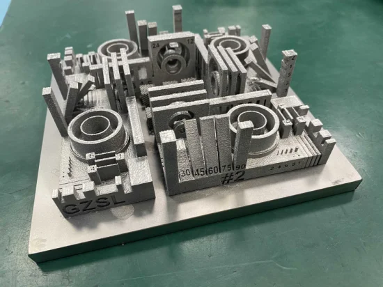 Präzisions-Metall-3D-Druck-Edelstahl-Aluminium-Teile-Prototyp für die Industrie